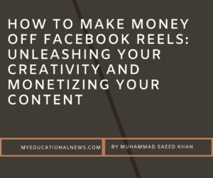 How to Make Money off Facebook Reels